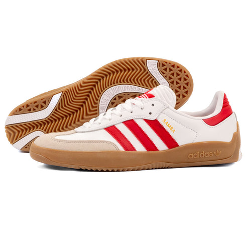 Adidas - Puig Samba (Cloud White / Better Scarlet / Gum)